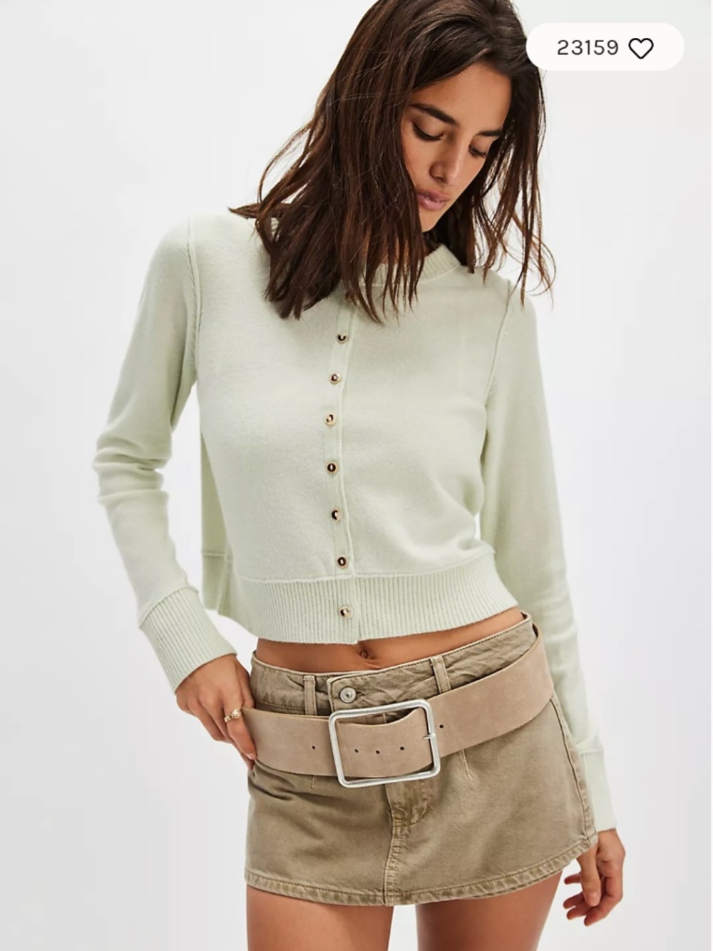 Nocturnal Solid Cashmere Cardi